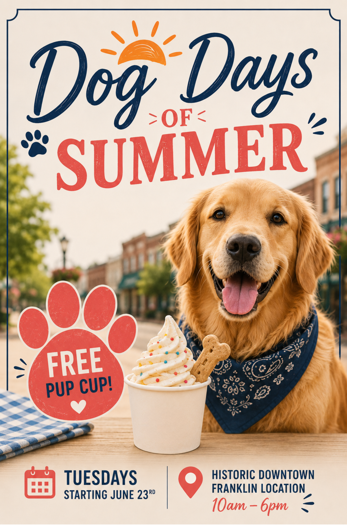 Dog Days of Summer in Franklin, TN