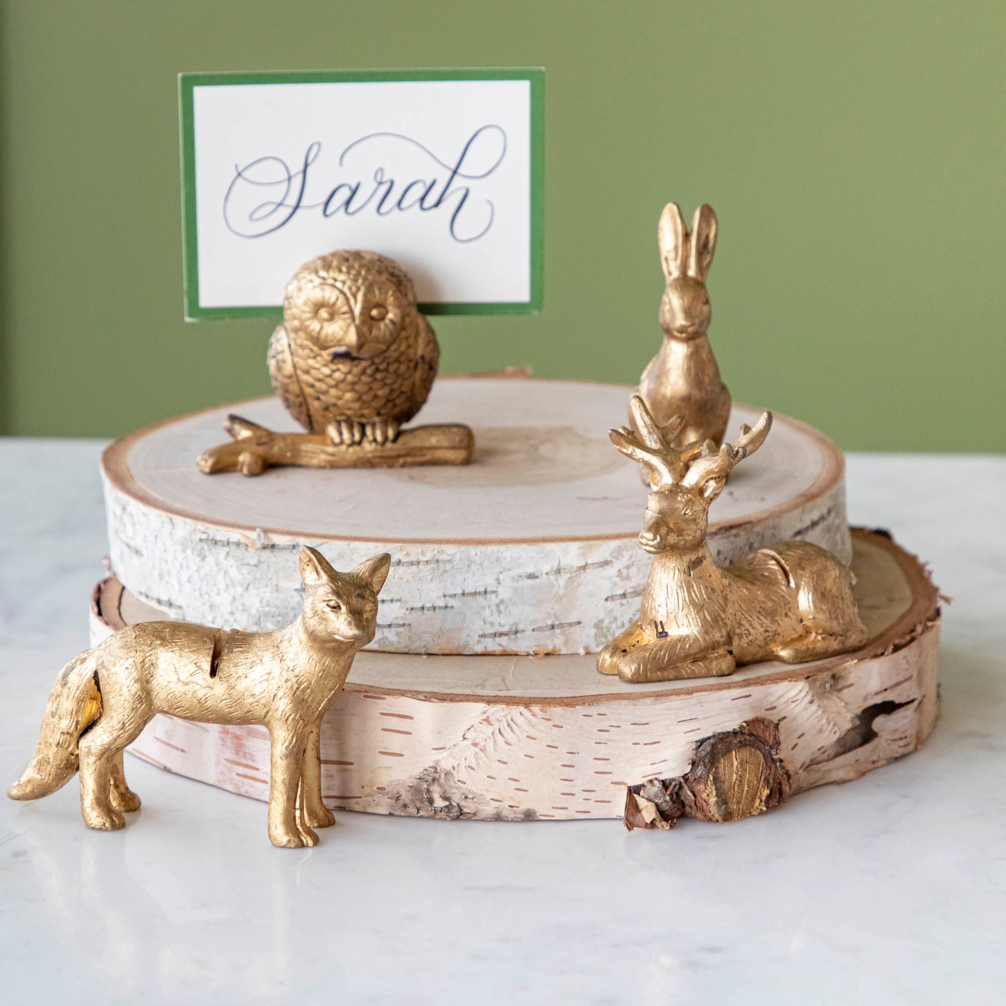 Deer Name Card Holder