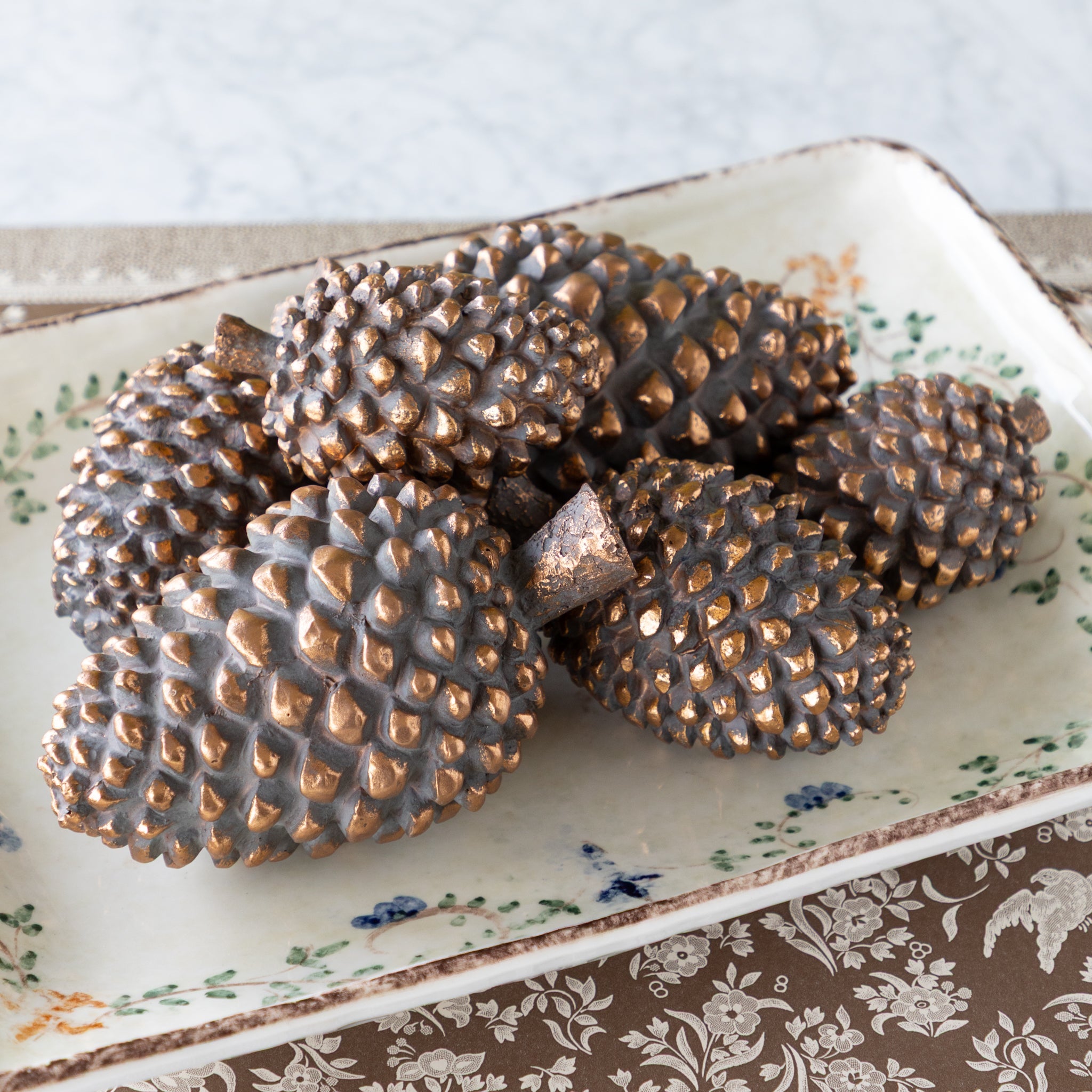 Bronze Pine Cone