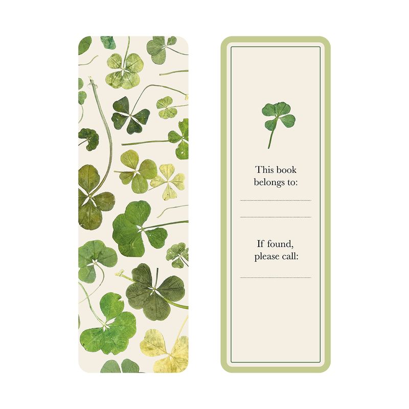 Clover Bookmarks Set of 3