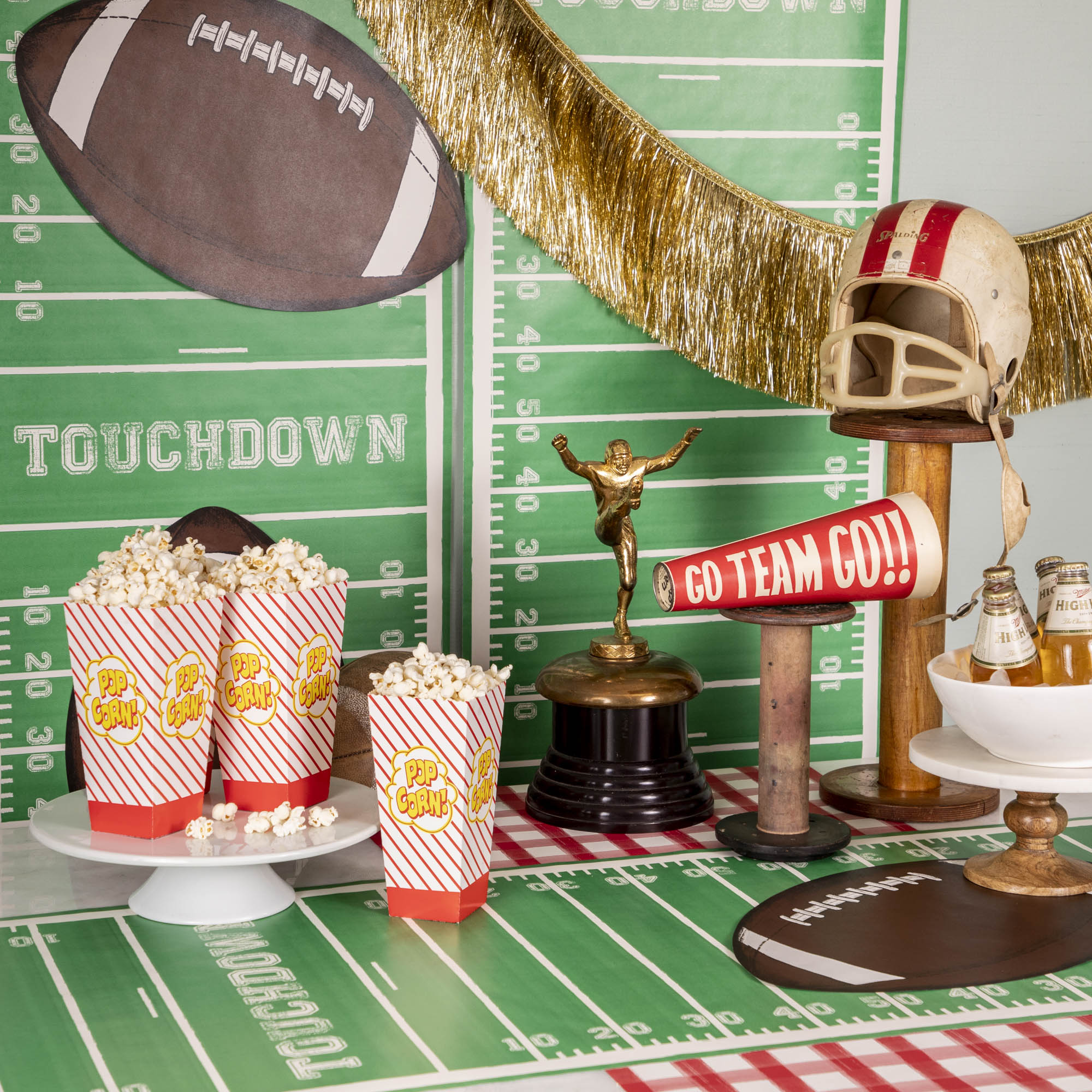 Die-cut Football Placemat