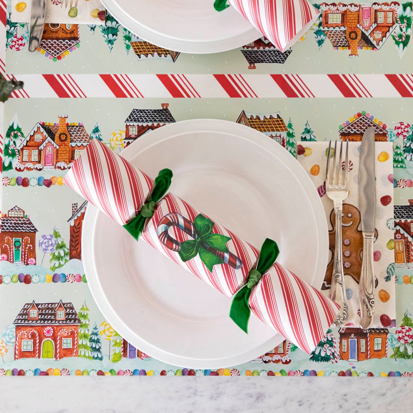 Candy Cane Crackers