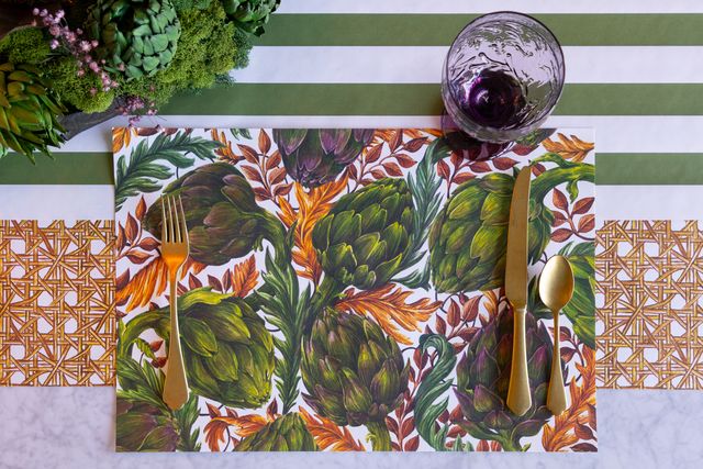 Autumnal Artichokes Placemat