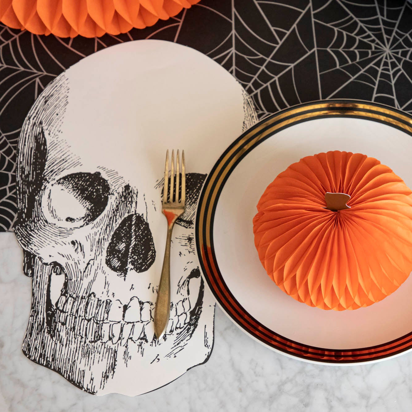 Die-cut Skull Placemat