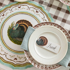 Die-cut Heritage Turkey China Placemat