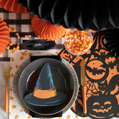Die-cut Wicked Jack-o-Lantern Placemat