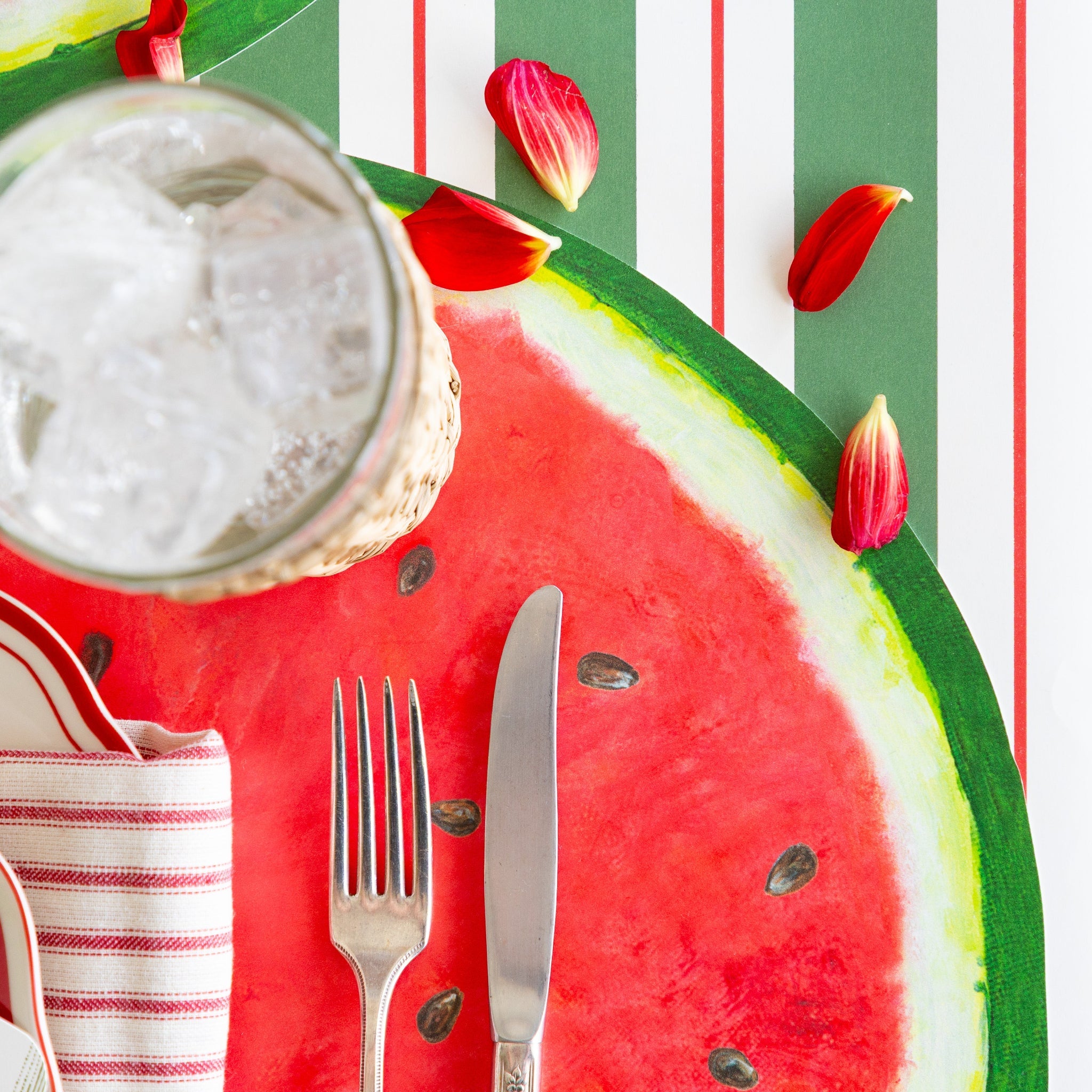 Die-cut Watermelon Placemat