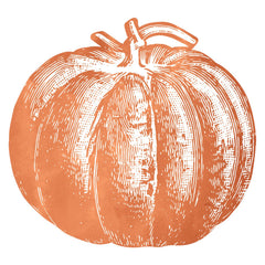 Die-cut Pumpkin Placemat