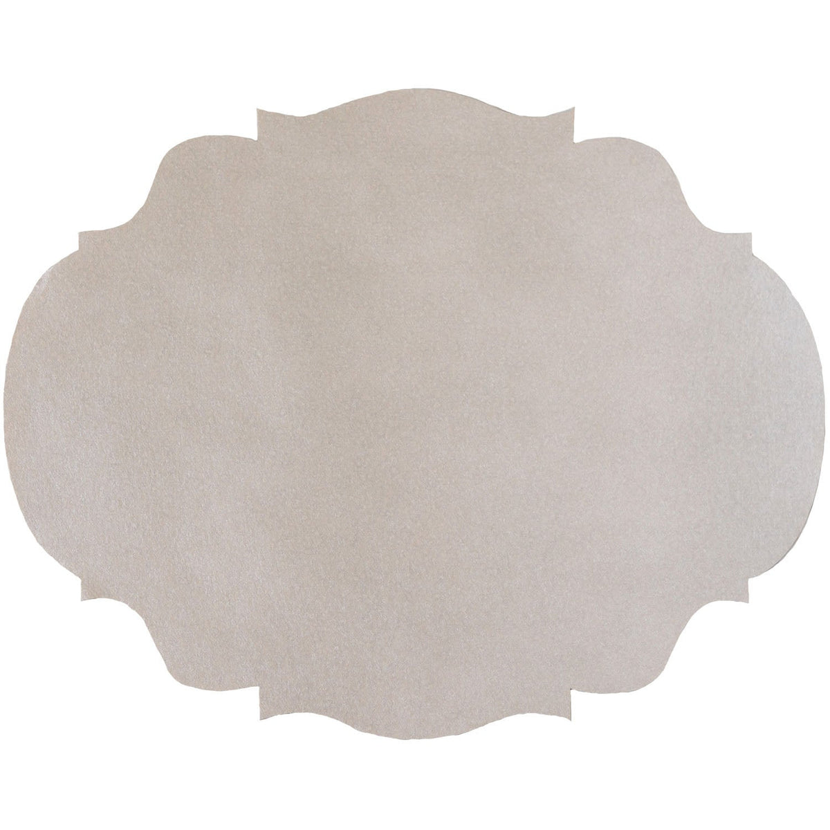 Die-cut Silver French Frame Placemat