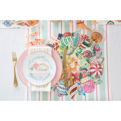Die-cut Yuletide Treasure Wreath Placemat