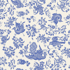 Blue Regal Peacock Cocktail Napkins