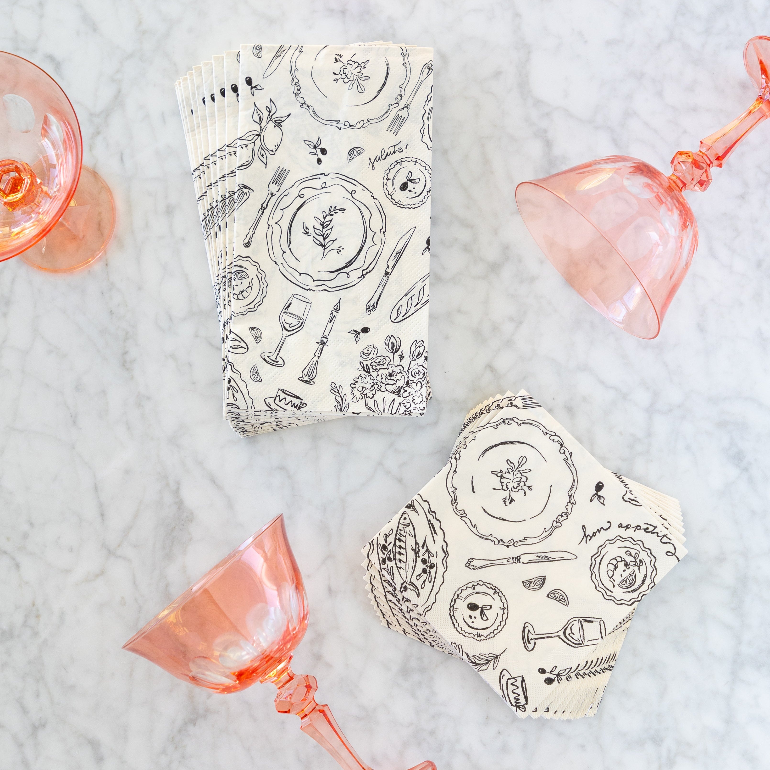 Dinner Party Guest Napkins