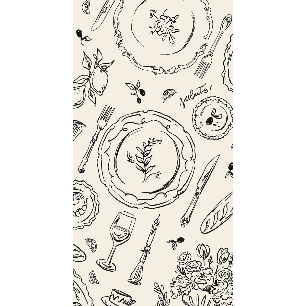 Dinner Party Guest Napkins