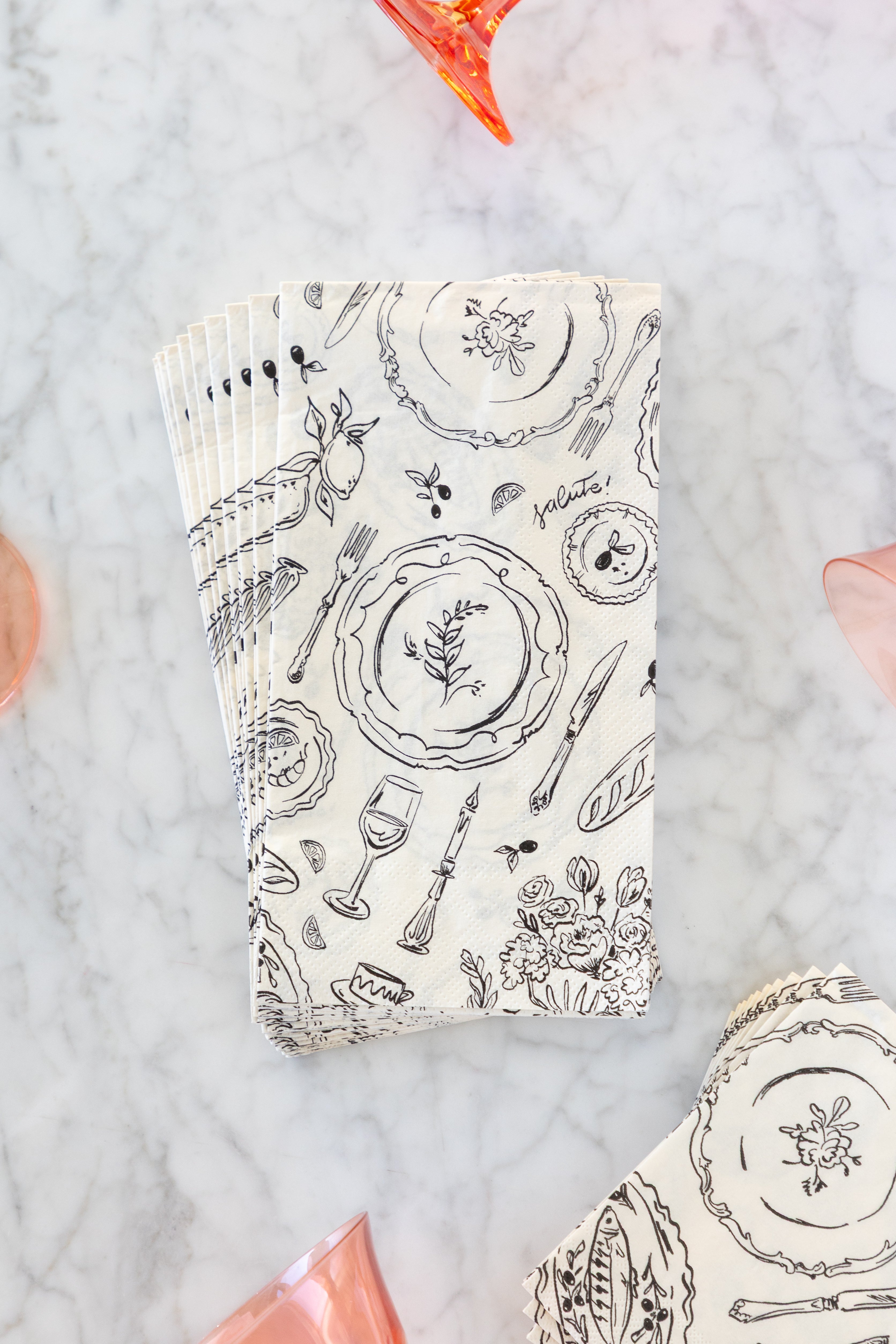 Dinner Party Guest Napkins