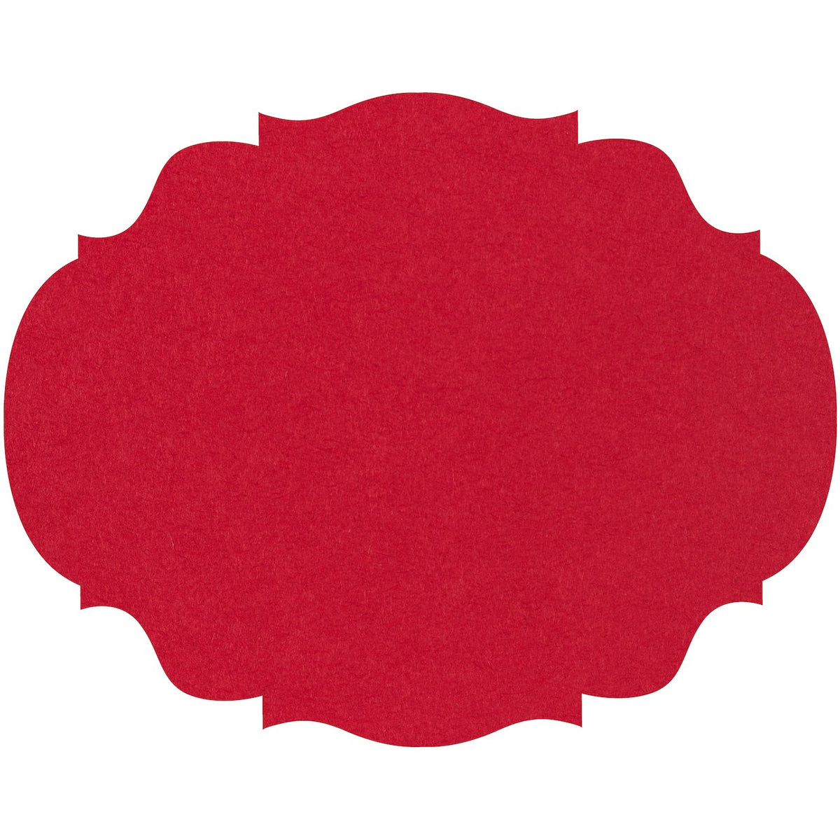 Die-cut Red French Frame Placemat
