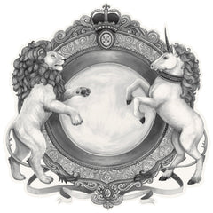 Die-cut H&C Regal Crest Placemat