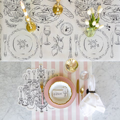 Die-cut Chandelier Placemat