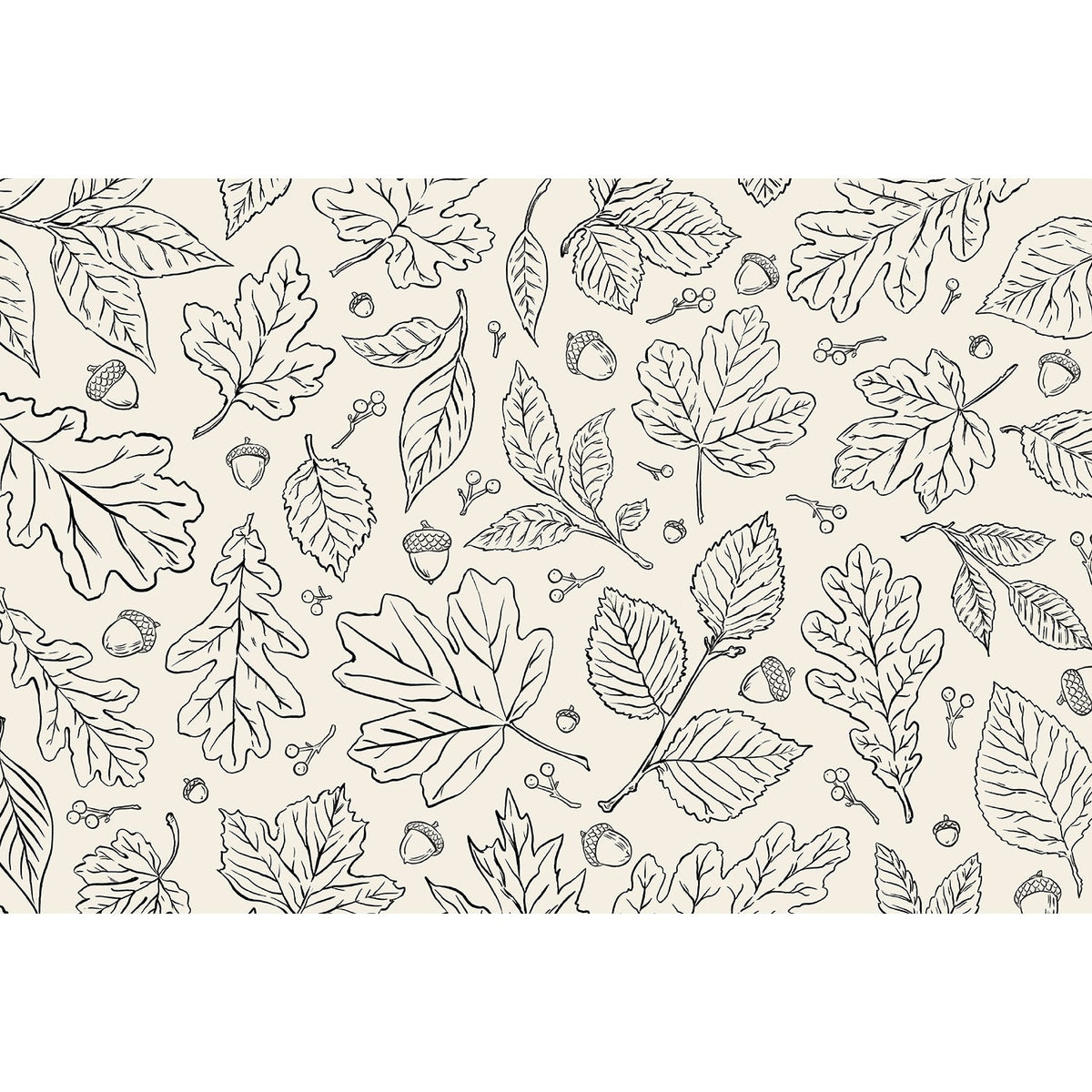 Coloring Leaves Placemat