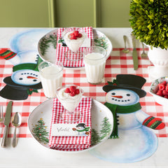 Die-cut Snowman Placemat