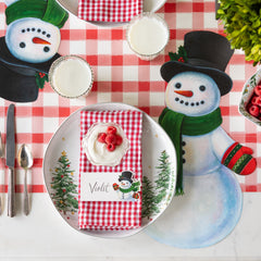 Die-cut Snowman Placemat