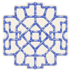 Die-cut Blue Bamboo Placemat