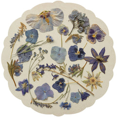 Die-cut Periwinkle Petals Placemat