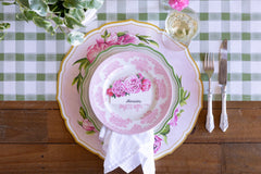 Die-cut Peony China Placemat