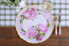 Die-cut Peony China Placemat