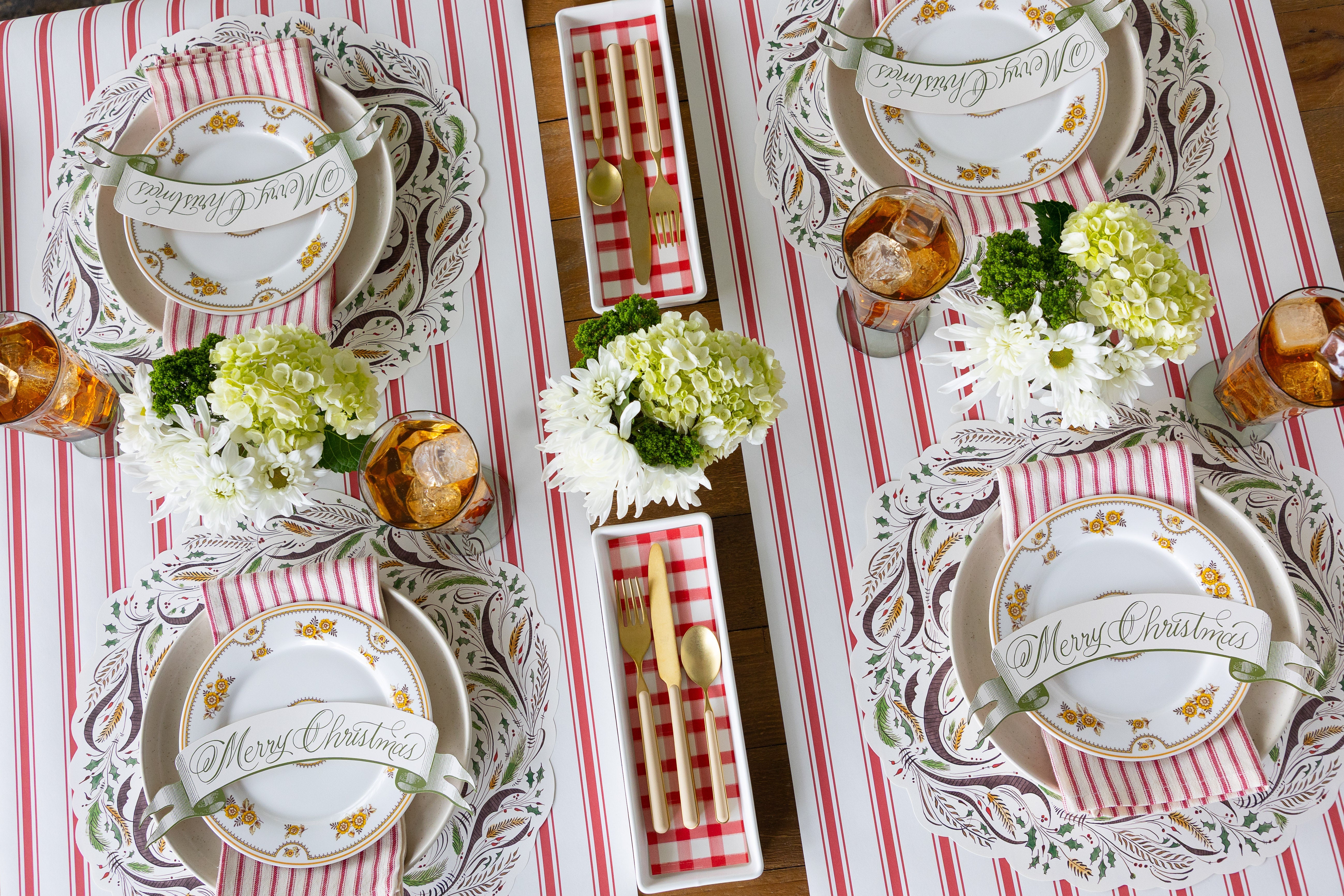 Die-cut Merry Christmas Placemat