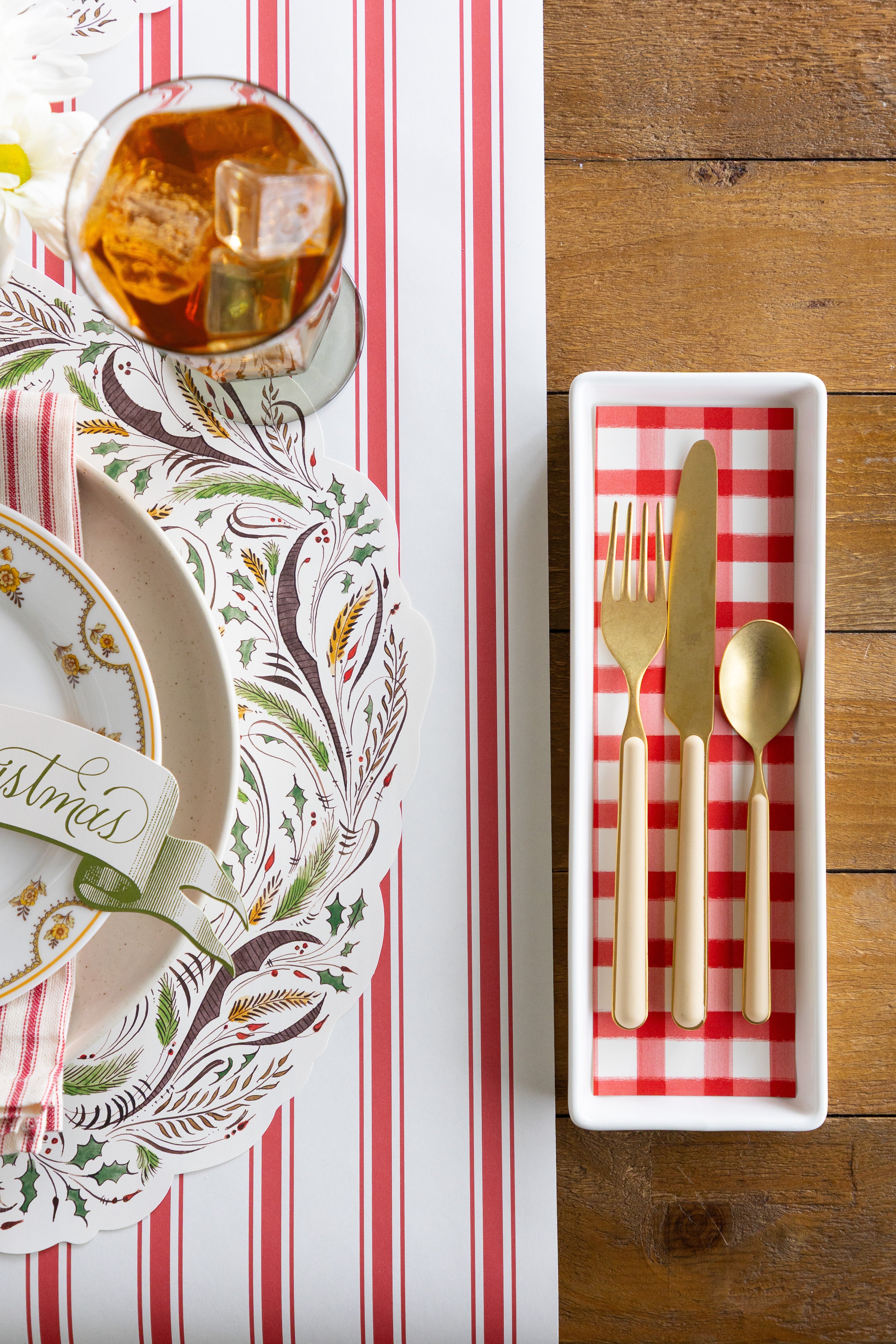 Die-cut Merry Christmas Placemat