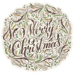 Die-cut Merry Christmas Placemat