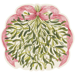 Die-cut Mistletoe Placemat
