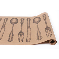 Cutlery on Kraft Runner