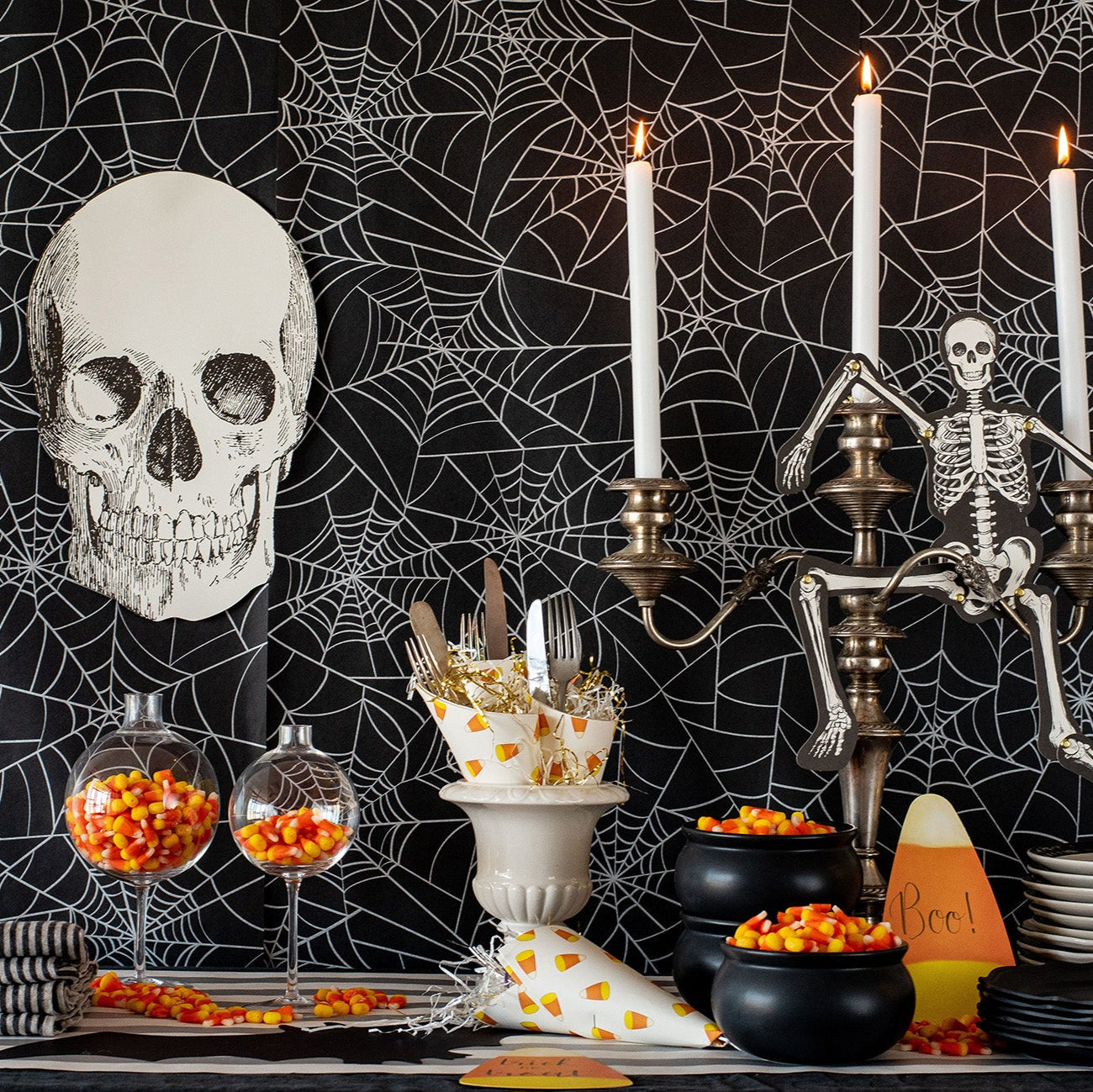 Die-cut Skull Placemat