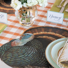 Die-cut Heritage Turkey Placemat
