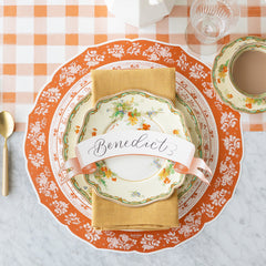 Die-cut Pumpkin Regal Placemat