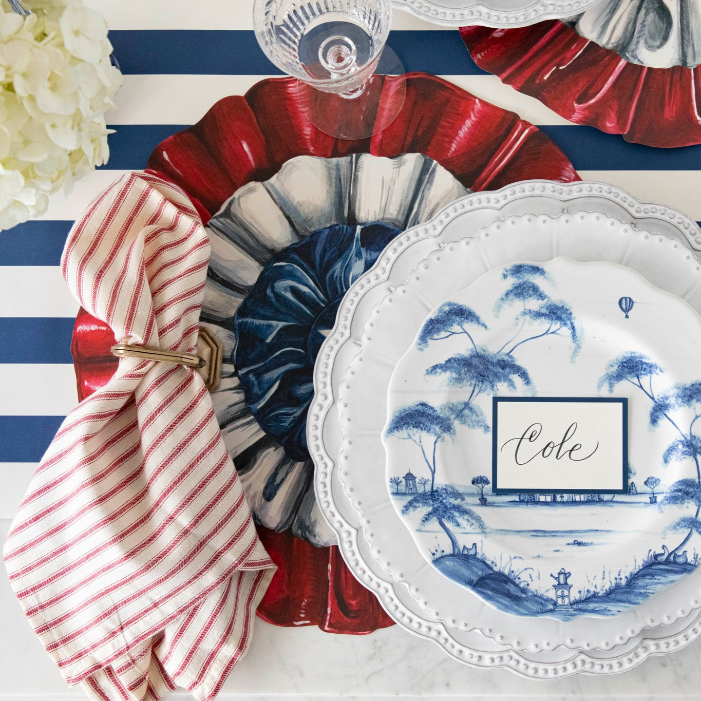 Die-cut Star-Spangled Placemat