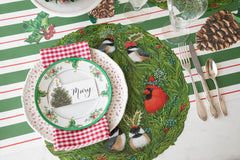 Die-cut Winter Songbirds Placemat