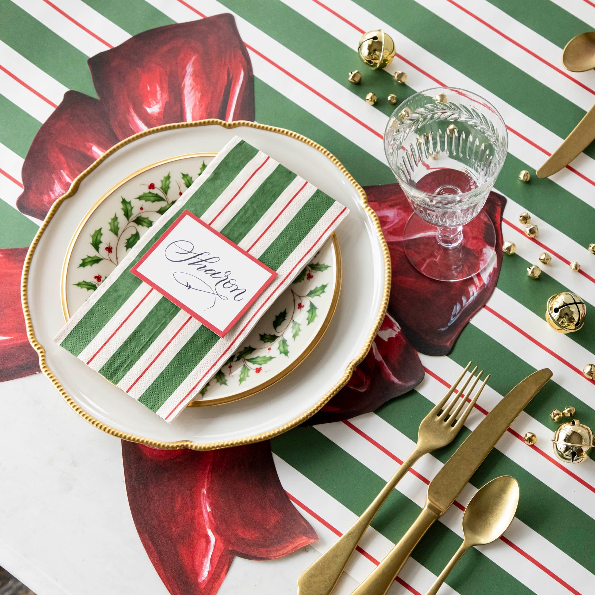 Die-cut Bow Placemat