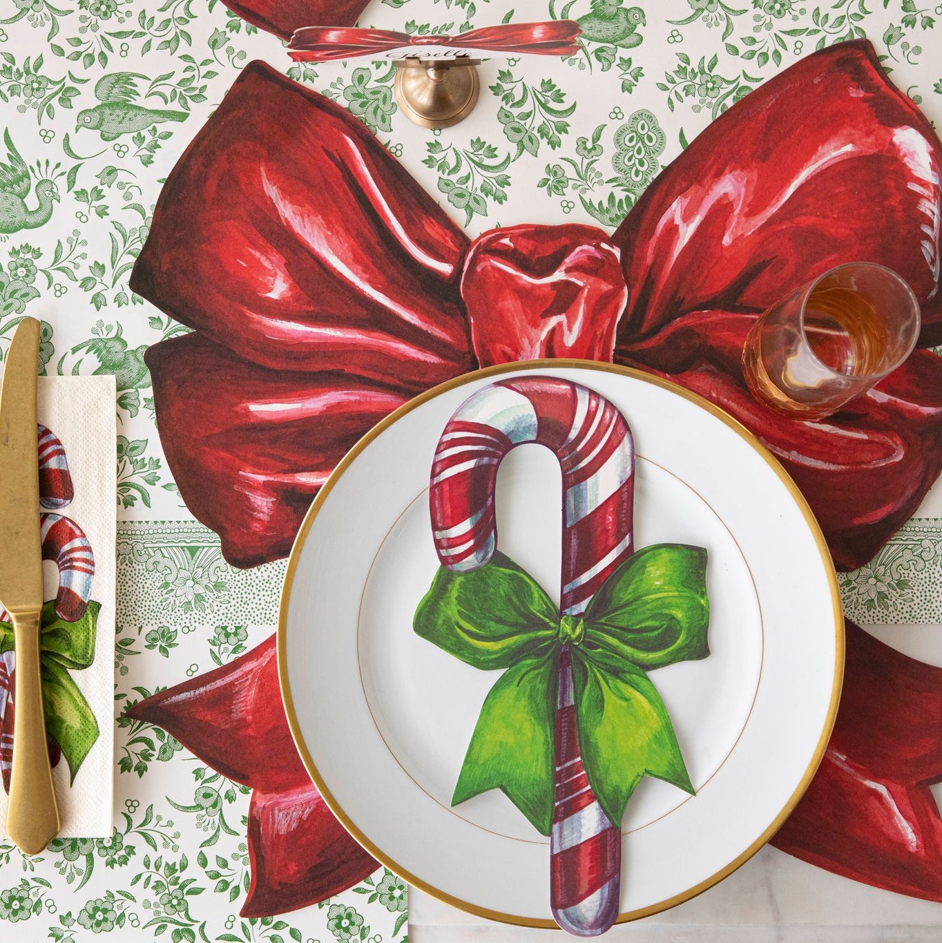 Die-cut Bow Placemat