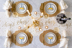 Die-cut Gold French Frame Placemat