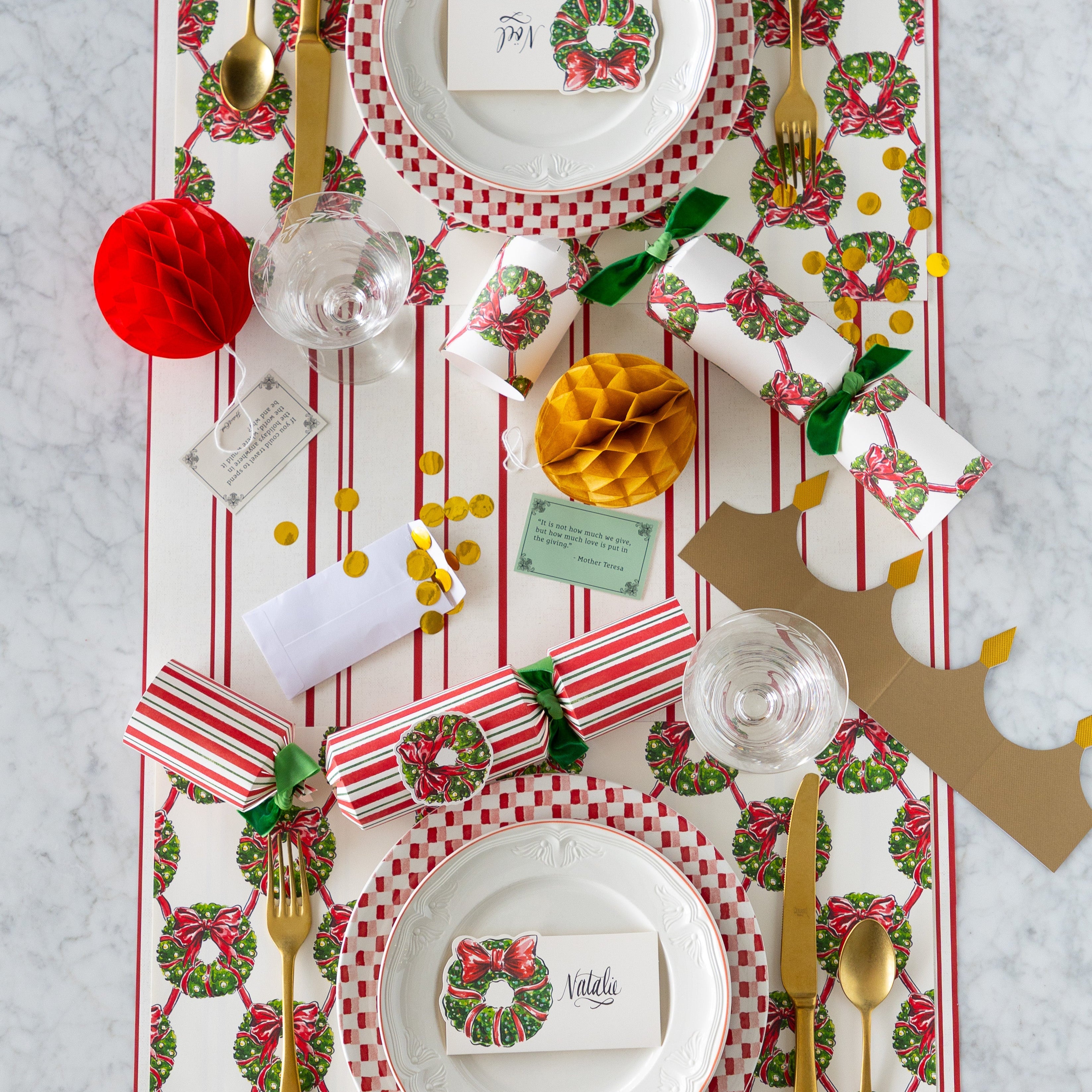 Antique Red Stripe Runner