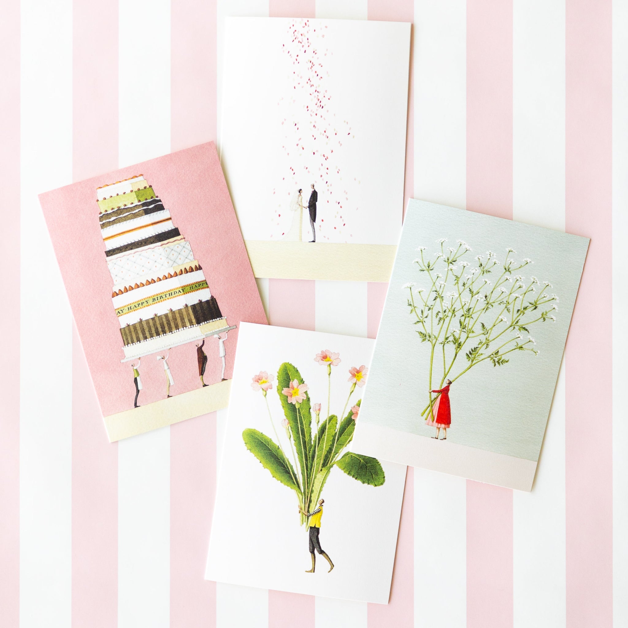 Cow Parsley Greeting Card