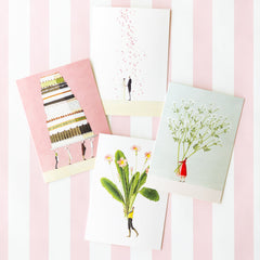 Cow Parsley Greeting Card