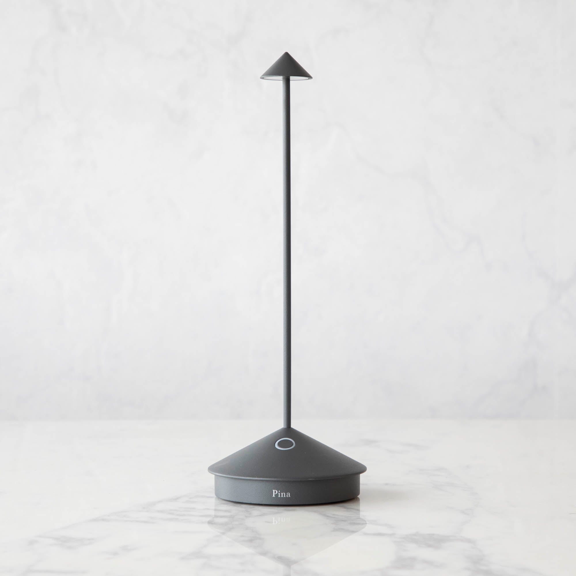 Dark Grey LED Cordless Lamp