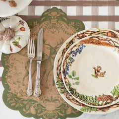 Die-cut Moss Fable Fauna Placemat