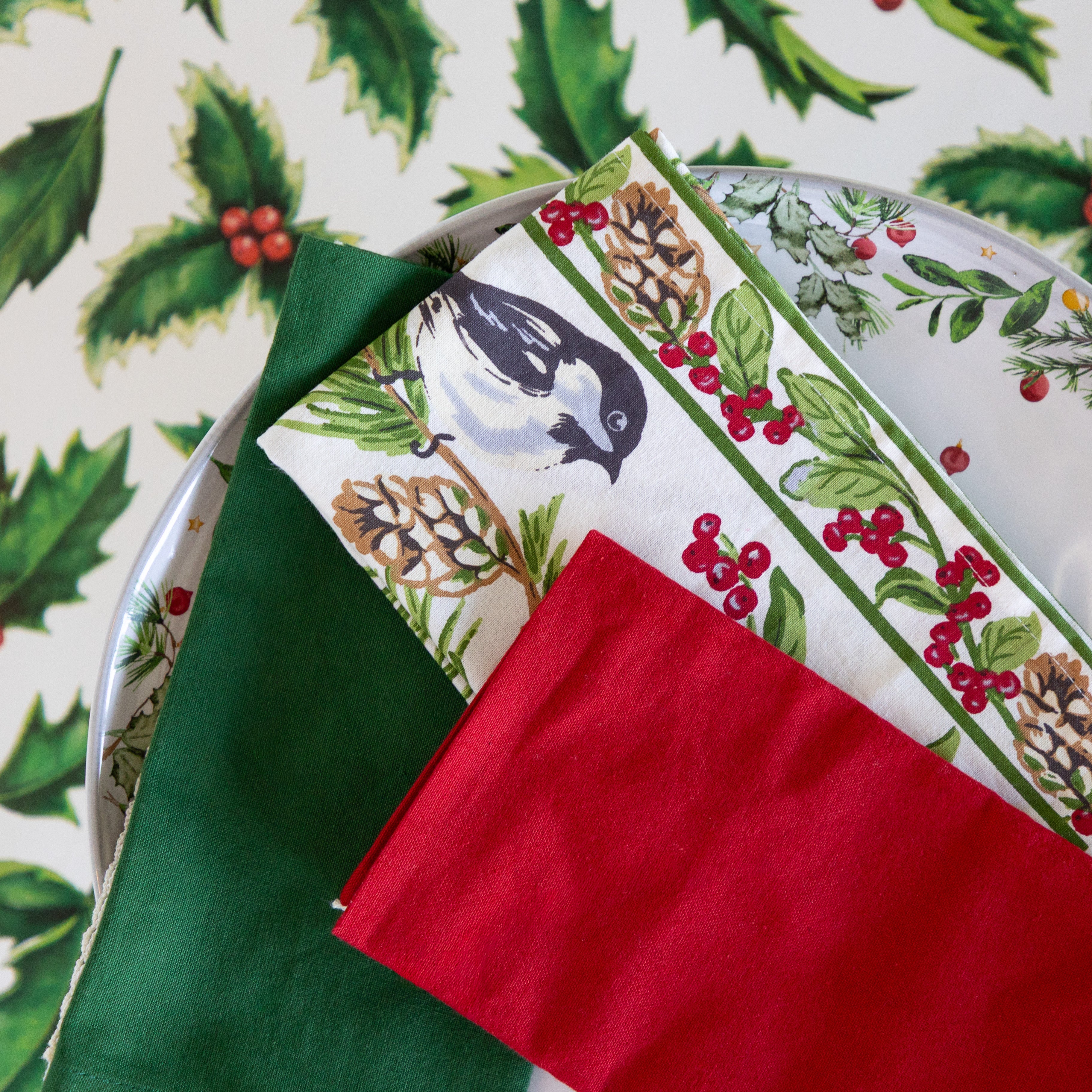 Chickadee Napkin