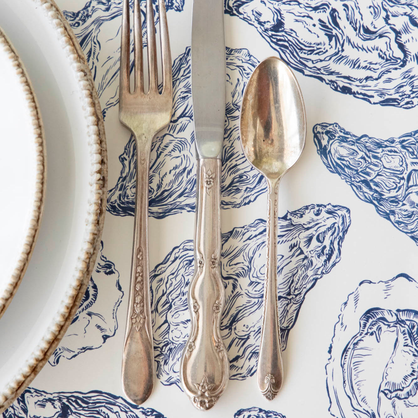 Blue Oyster Reef Placemat