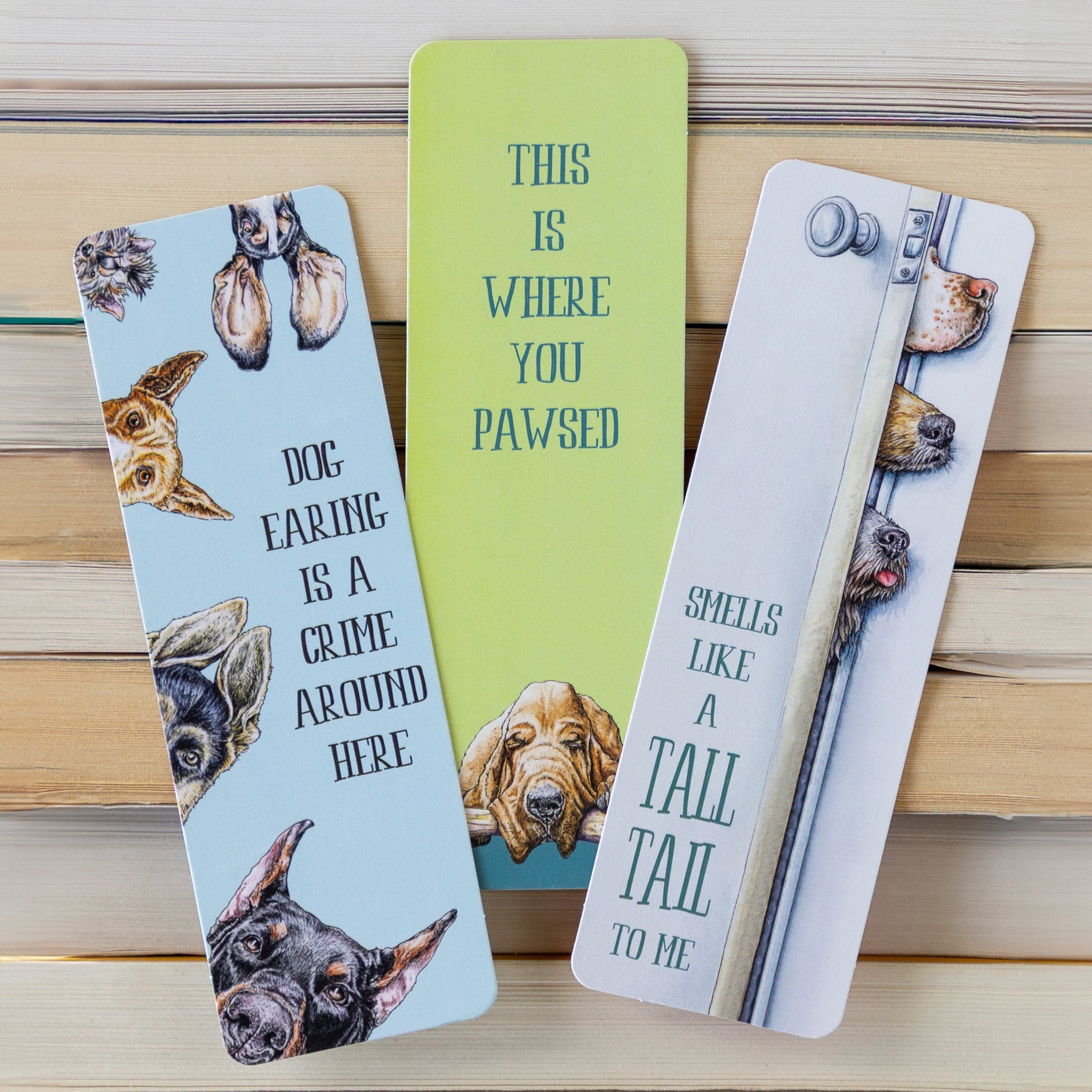 Dog Tales Bookmarks Set of 3