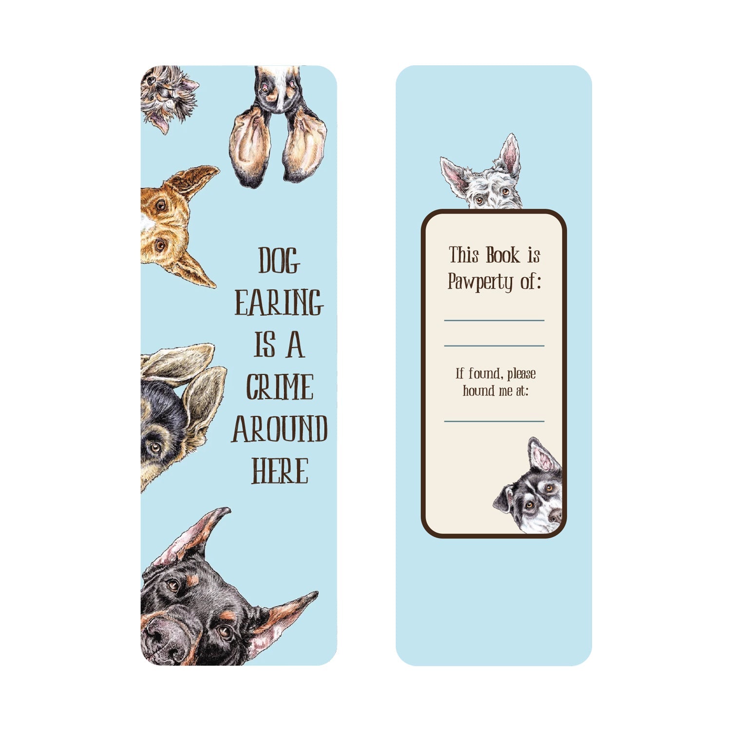 Dog Tales Bookmarks Set of 3